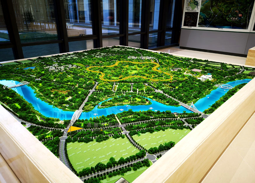 北京副中心城市綠心規劃